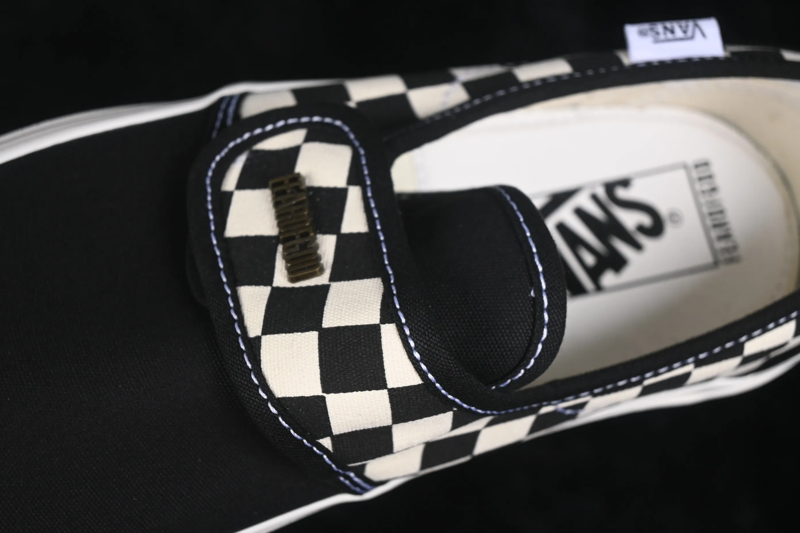 All categories Vans Vans series Vans Low Vans low-top Vans Slip-On Classic checkerboard slip-on casual sneakers VN0A3J9FPZT